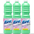 Asevi Concentrated Floor Cleaner Liquid Pet 1L x 3