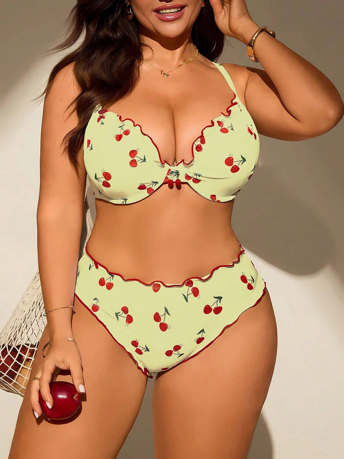 2pc Cherry 🍒 swimwear