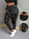 Distress Ripped Jeans