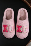 XO XO' Letter Glitter Slippers
£10.00