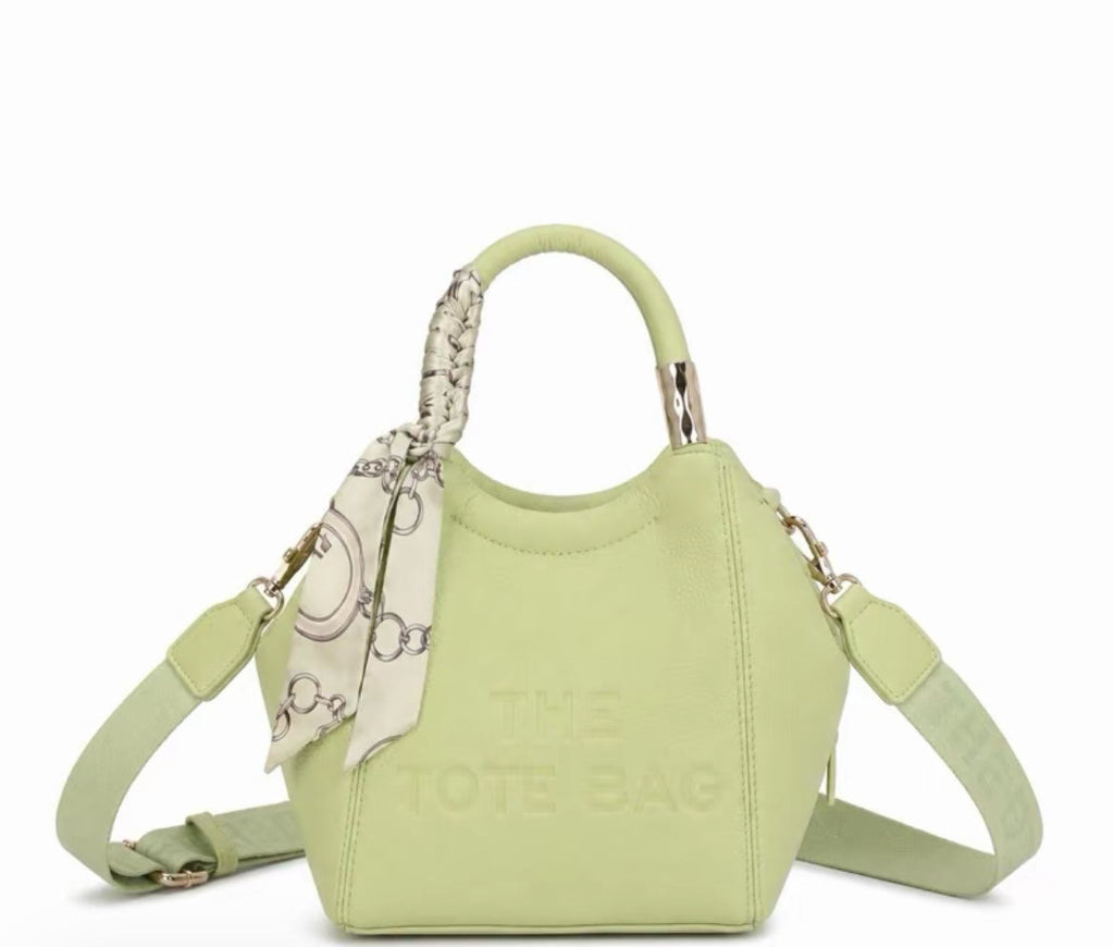 Glamourhouse] Single Zip Grab Bag with Crossbody Strap