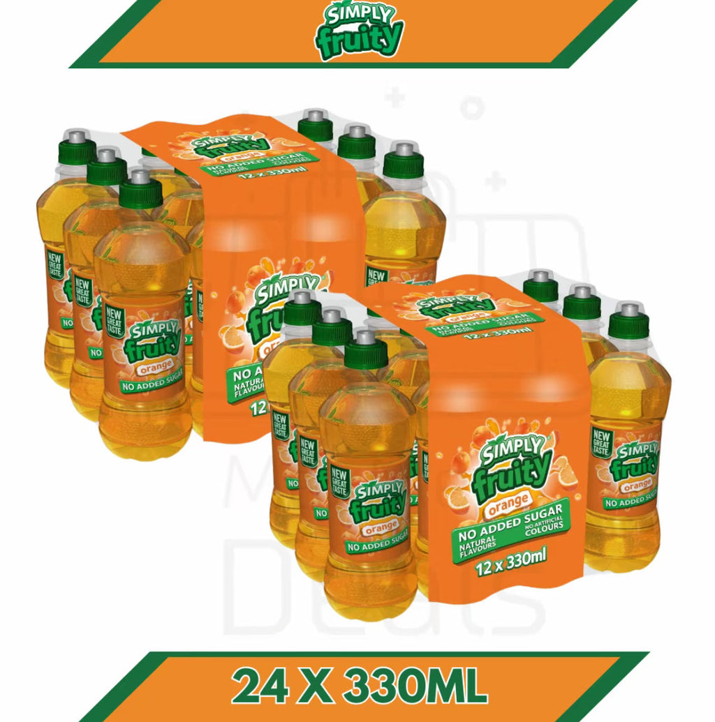 Simply Fruity All Flavours (12 or 24 X 330ML)