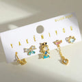 3pc Alice in Wonderland Earrings