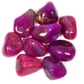 Pink Agate Polished Tumblestone Healing Crystals