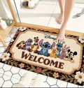 MAT WITH "WELCOME" DESIGN - NON-SLIP